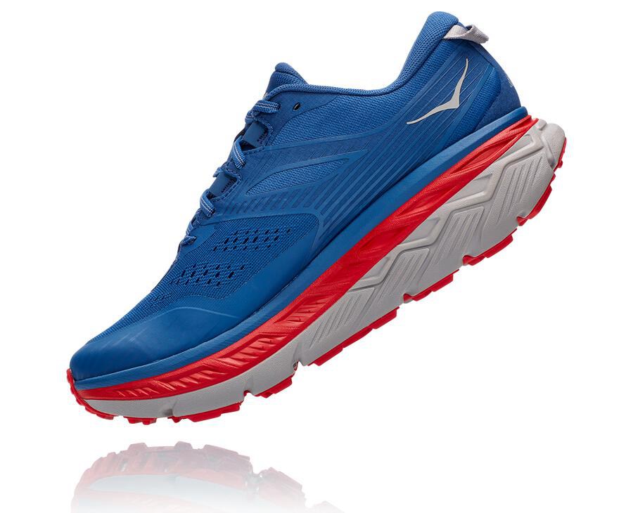 Zapatillas Trail Hoka One One Hombre - Stinson Atr 6 - Azules - PQG406573